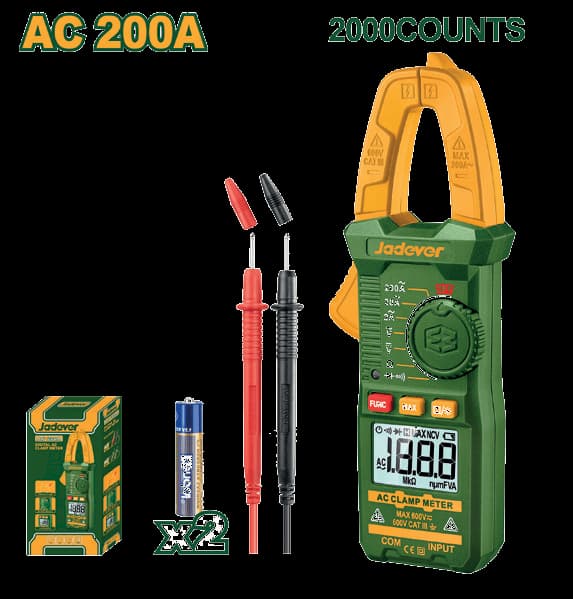 Pinza amperométrica AC200A 2000 - JADEVER