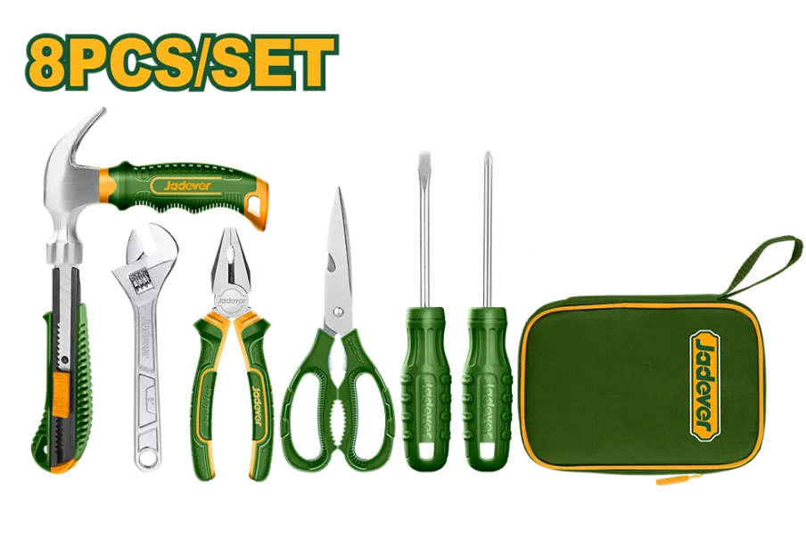Set Herramientas x8 con Bolso - JADEVER