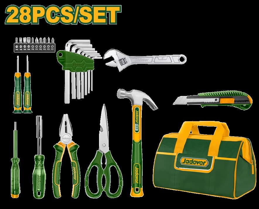 Set Herramientas x28 con Bolso - JADEVER