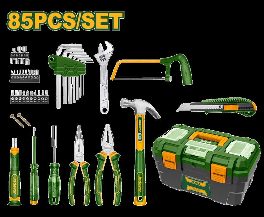 Set Herramientas x85 con Caja PVC - JADEVER