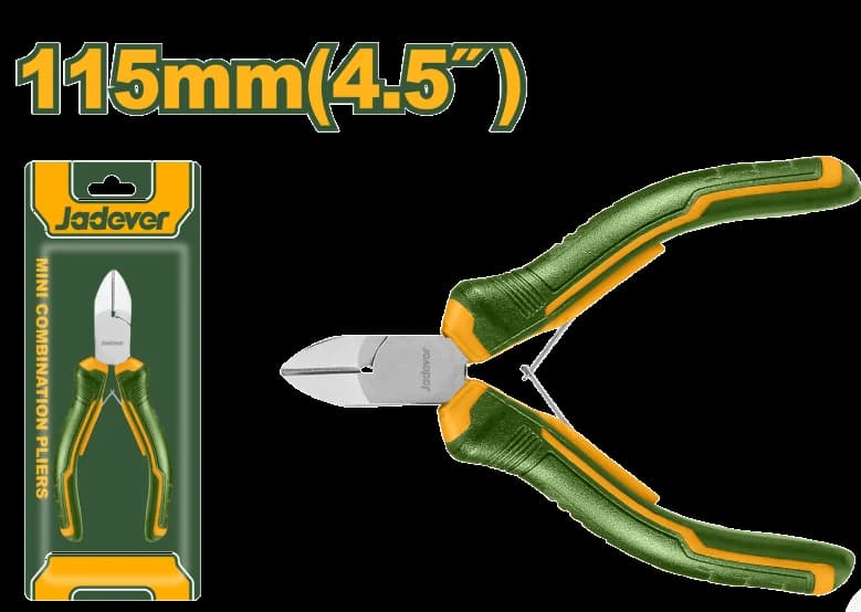 Mini alicate corte diagonal 4,5 "/ 115 mm - JADEVER
