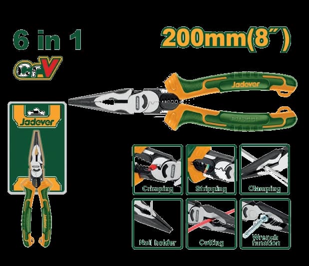 Alicate 6 en 1 200mm - JADEVER