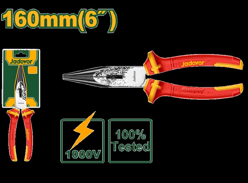 Pinza Punta Aislada 160mm - JADEVER