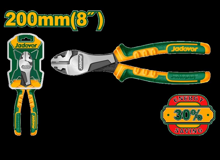 Alicate  200Mml Corte Oblicuo Alto-Torq - JADEVER
