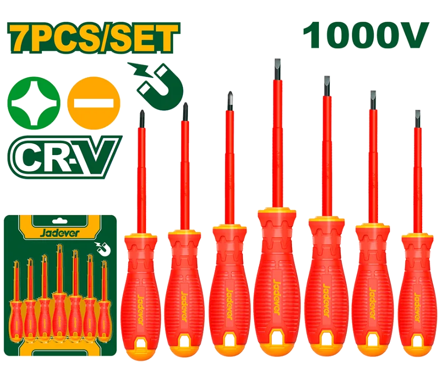 Set Destornilladores 7pcs - JADEVER