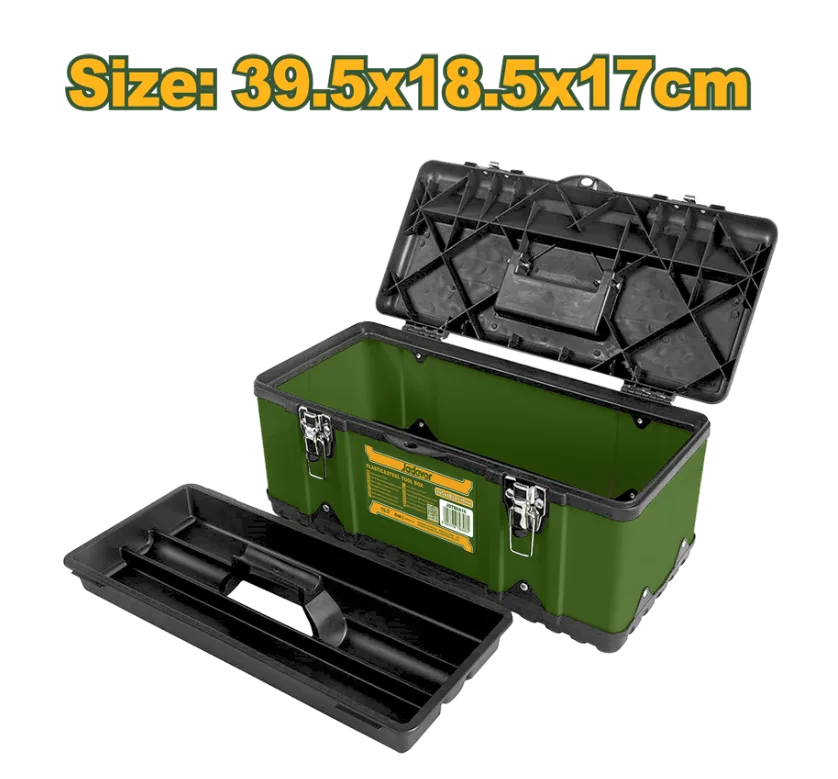 Caja Herramientas Acero 395X185X170 - JADEVER
