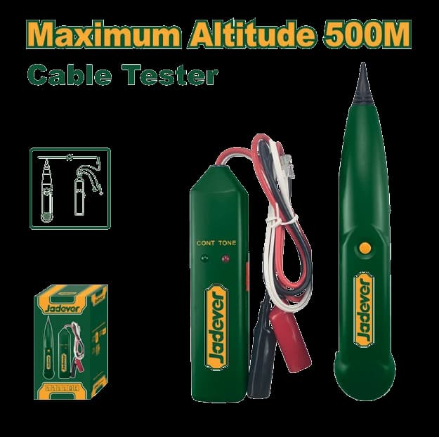Rastreador de cables transmisor + receptor 500mts - JADEVER