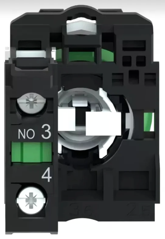 Selectora 2P D22 Negro 1NA Corto Fija A-p - imagen 2