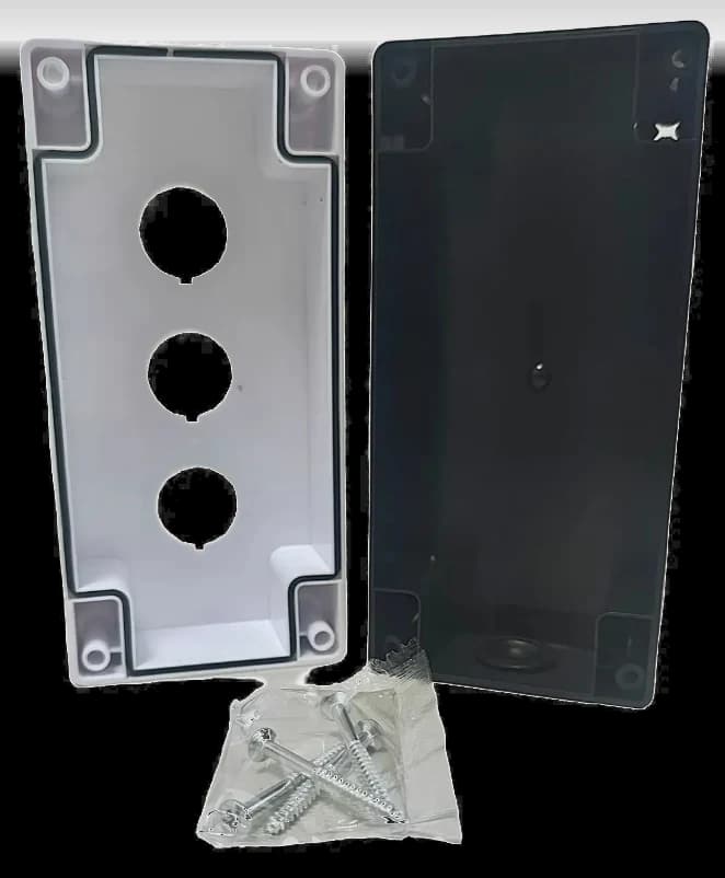 Botonera C- 3 Agujeros D22 PVC - imagen 2