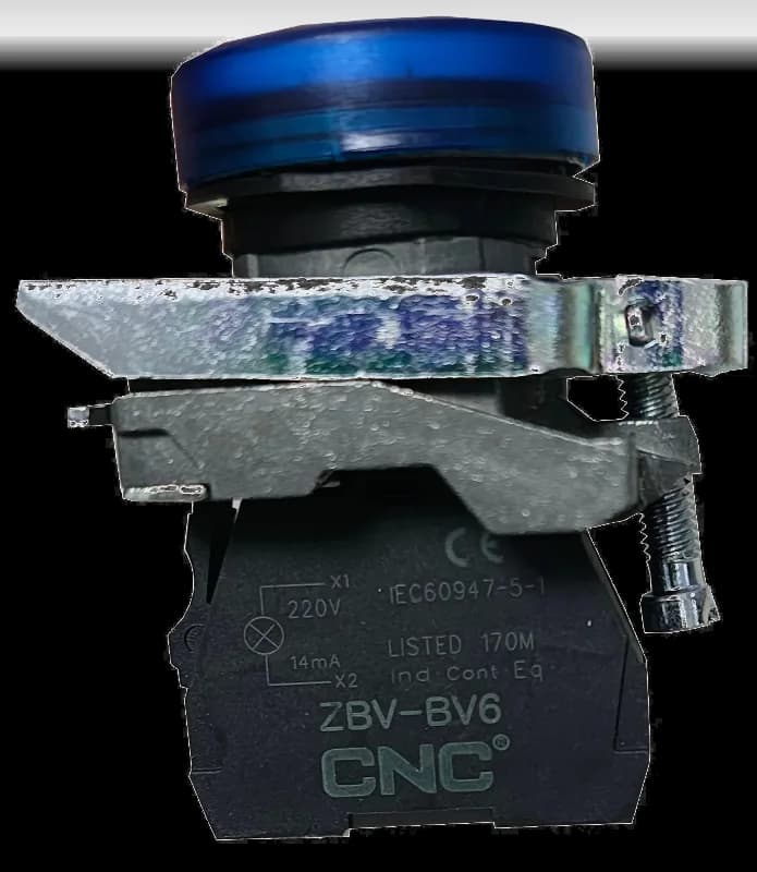 Señal Luminosa D22 Azul 220V LED A- - imagen 2