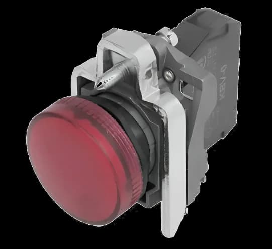 Señal Luminosa D22 Rojo 220V LED A- - CNC