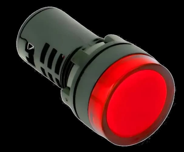 Señal Luminosa D22 Rojo LED 24VCA - CNC