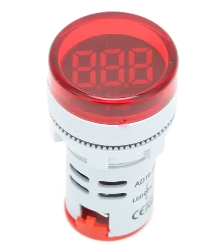 Frecuencímetro D22 Rojo 0/99HZ - CNC