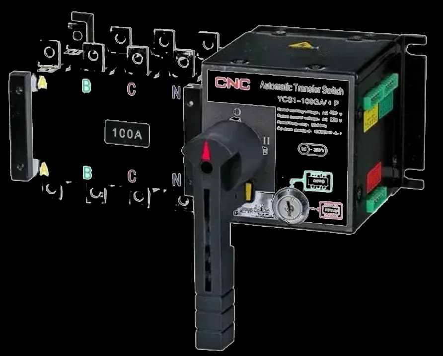 Conmutadora 4X 250A 2V 1-0-2 Mot - CNC