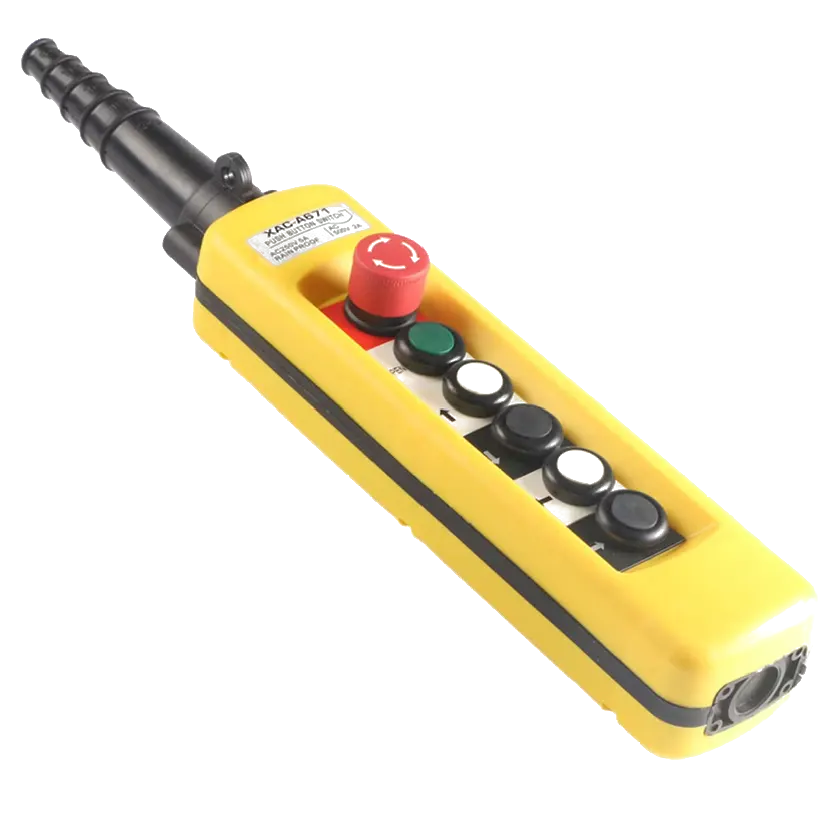 Botonera Colgante PVC 6AGUJEROS - CNC