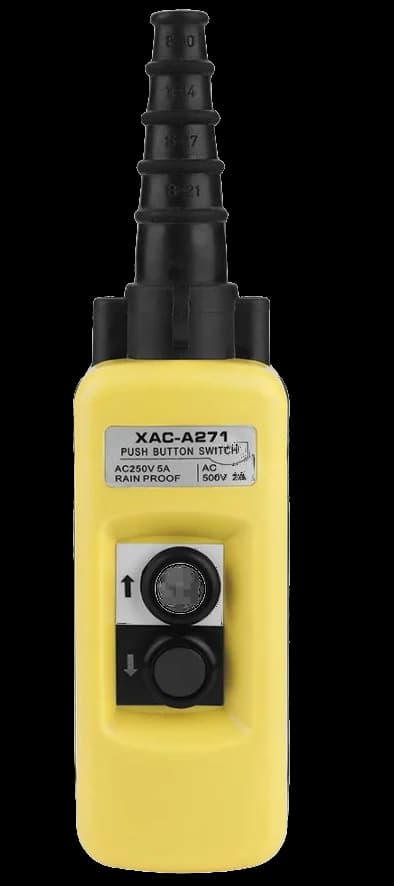 Botonera Colgante PVC 2AGUJEROS - CNC
