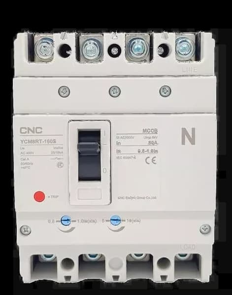 Termomagnética Comp 4X 80A 35KA T160 - CNC