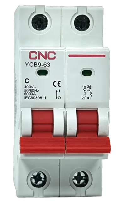Termomagnética Din 2X 20A 6KA C - CNC