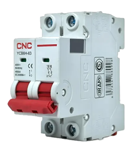 Termomagnética Din 2X 50A 4.5KA - CNC